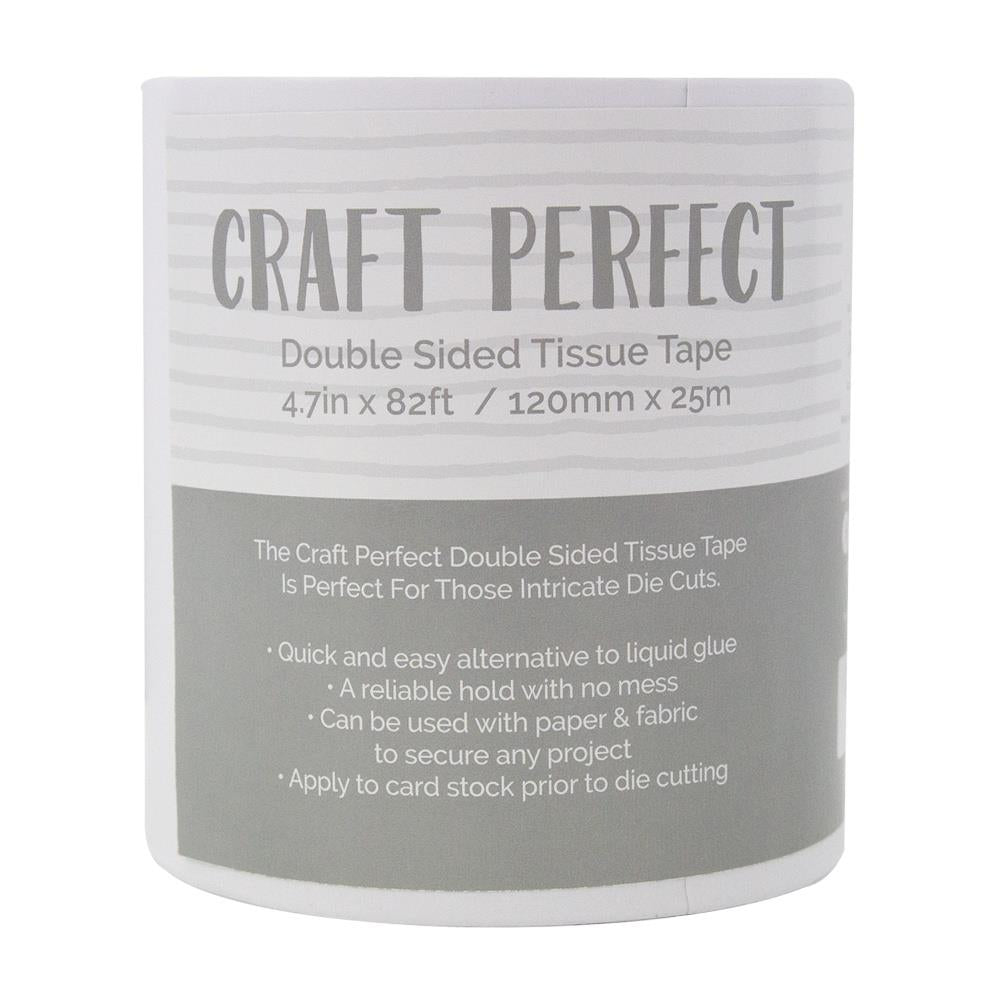 Craft Perfect 4.7"x82' Adhesive Double-Sided Tissue Tape (9742E)