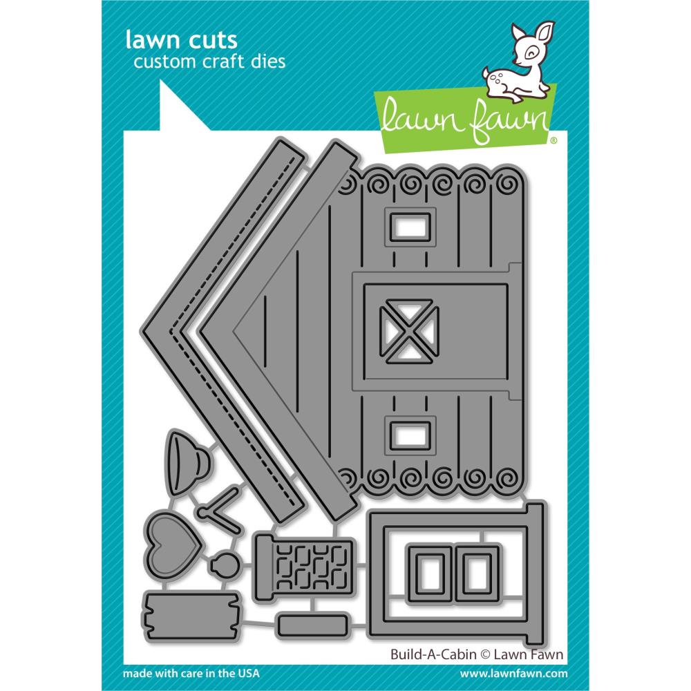 Lawn Fawn Custom Craft Dies: Build-A-Cabin (LF3018)