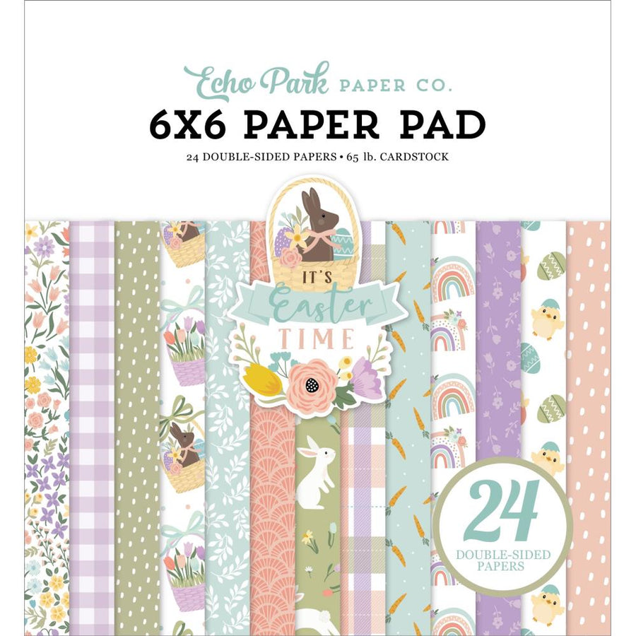 Echo Park™ Paper Co. Pets Double-Sided Cardstock Paper Pad, 6 x 6