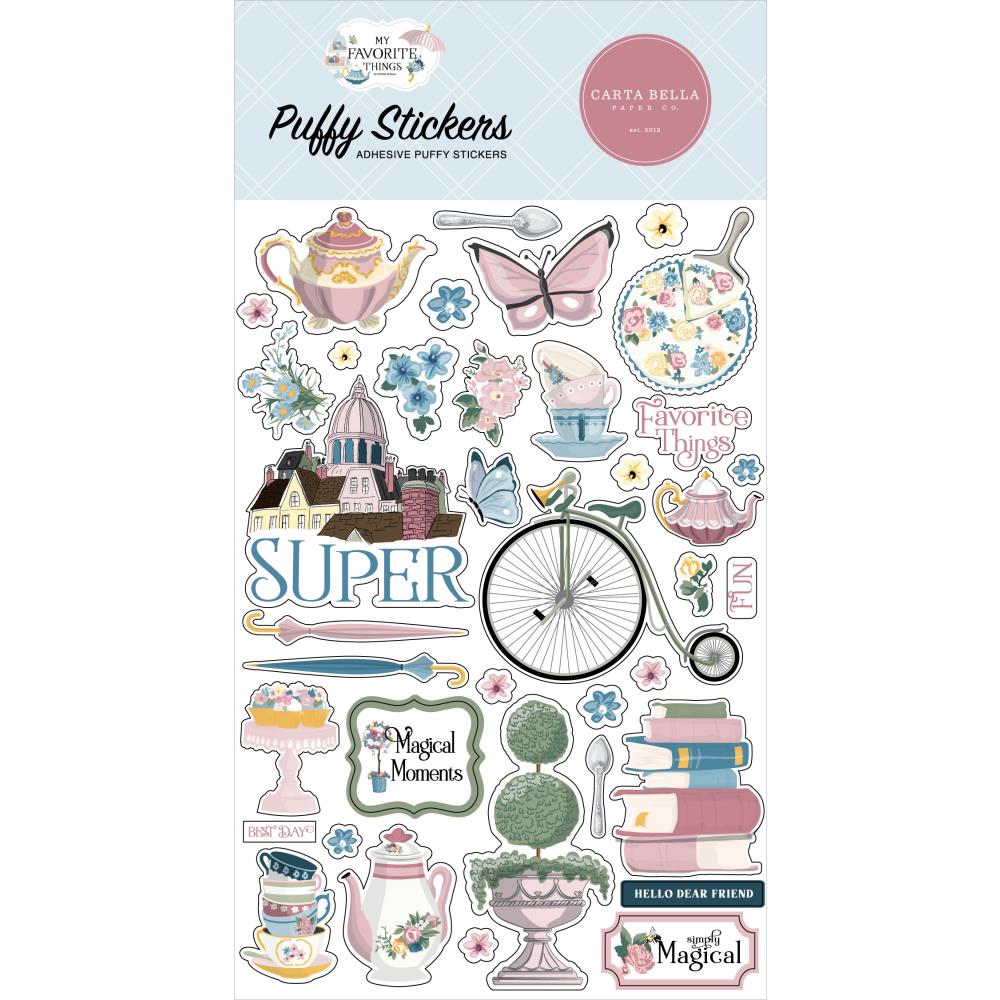 Carta Bella My Favorite Things Puffy Stickers (FT307066)