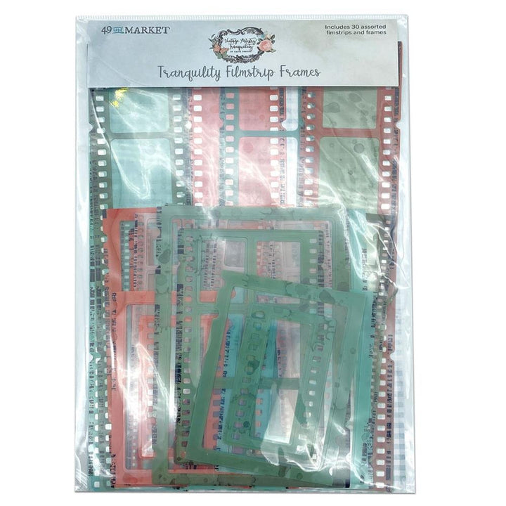 49 and Market Vintage Artistry Tranquility Filmstrip Frames (VAT39838)