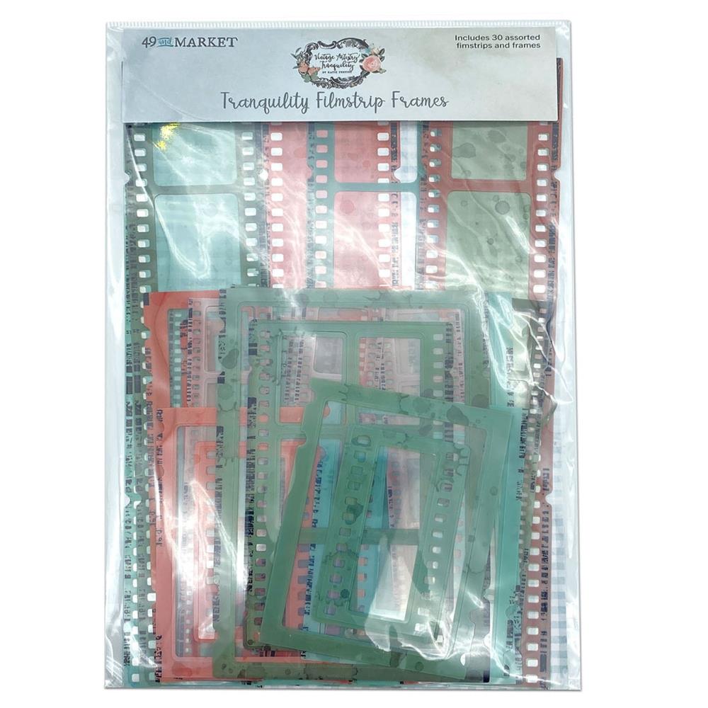 49 and Market Vintage Artistry Tranquility Filmstrip Frames (VAT39838)