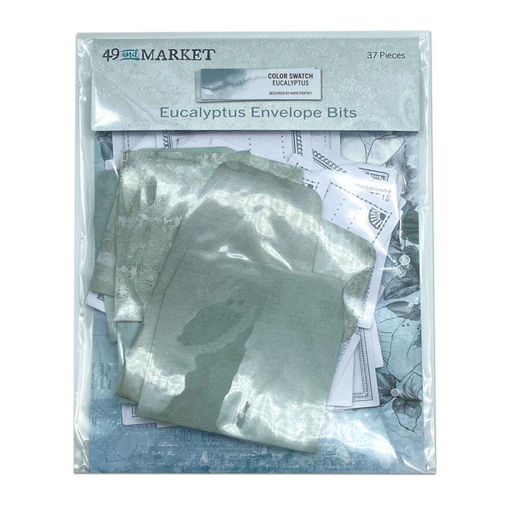 49 and Market Color Swatch: Eucalyptus Envelope Bits (CSE39968)