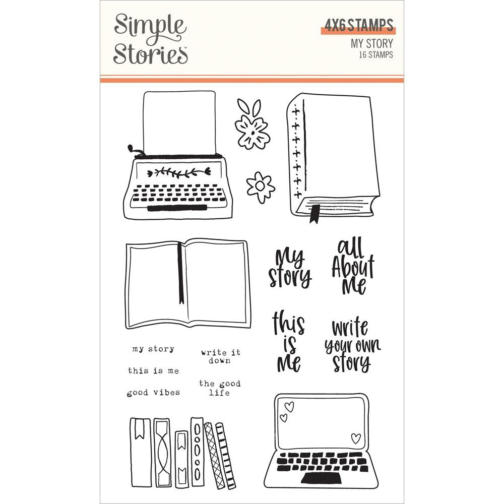 Simple Stories My Story Photopolymer Clear Stamps (MYS19315)