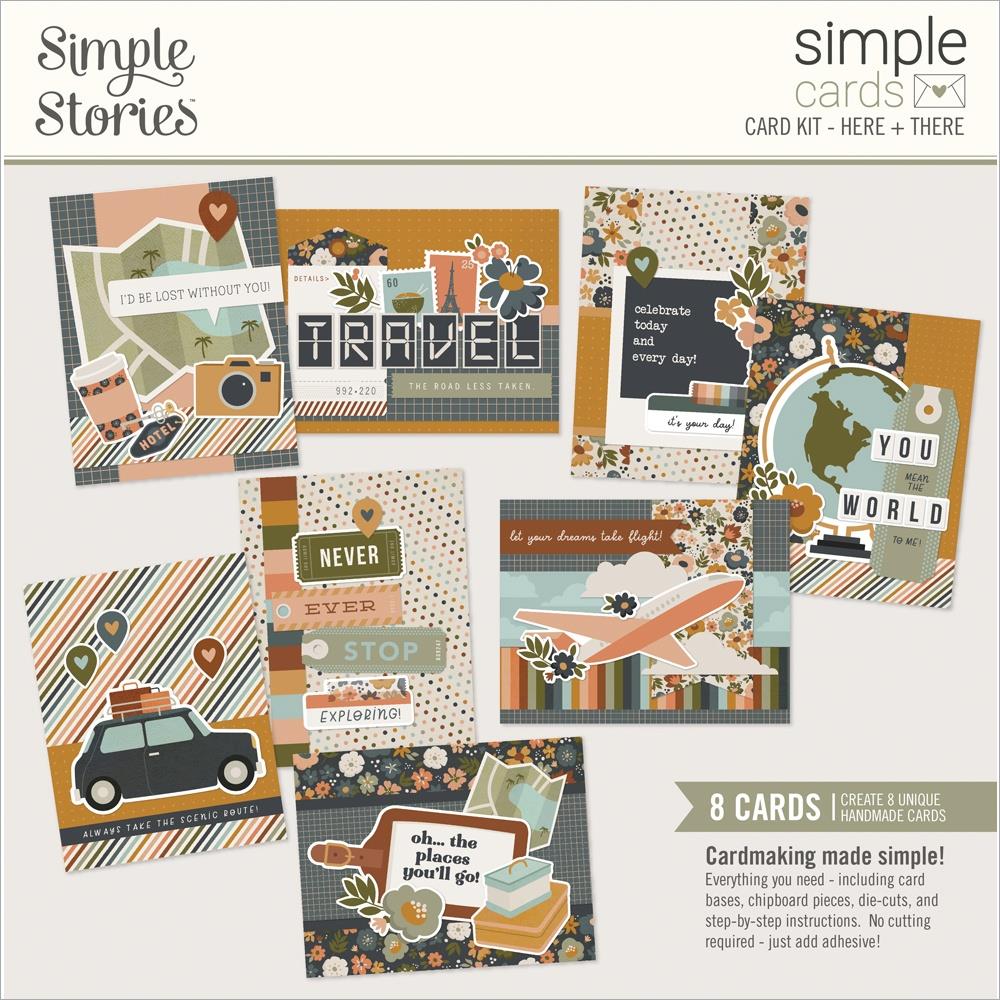 Simple Stories Here & There Simple Cards Card Kit (ERE19828)