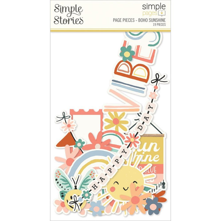Simple Stories Boho Sunshine Simple Pages Page Pieces (BSU19927)