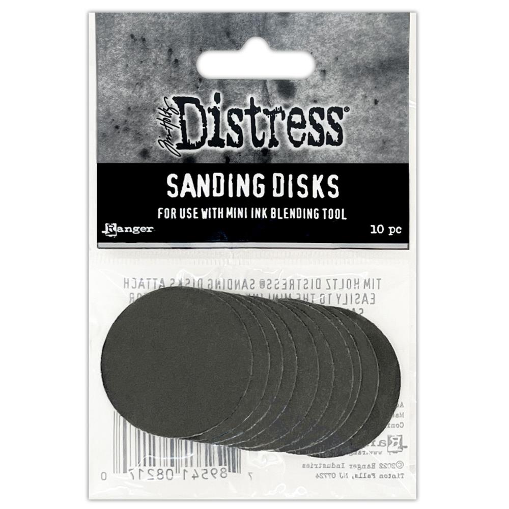 Tim Holtz Distress Sanding Disks, 10/Pkg (TDA82170)