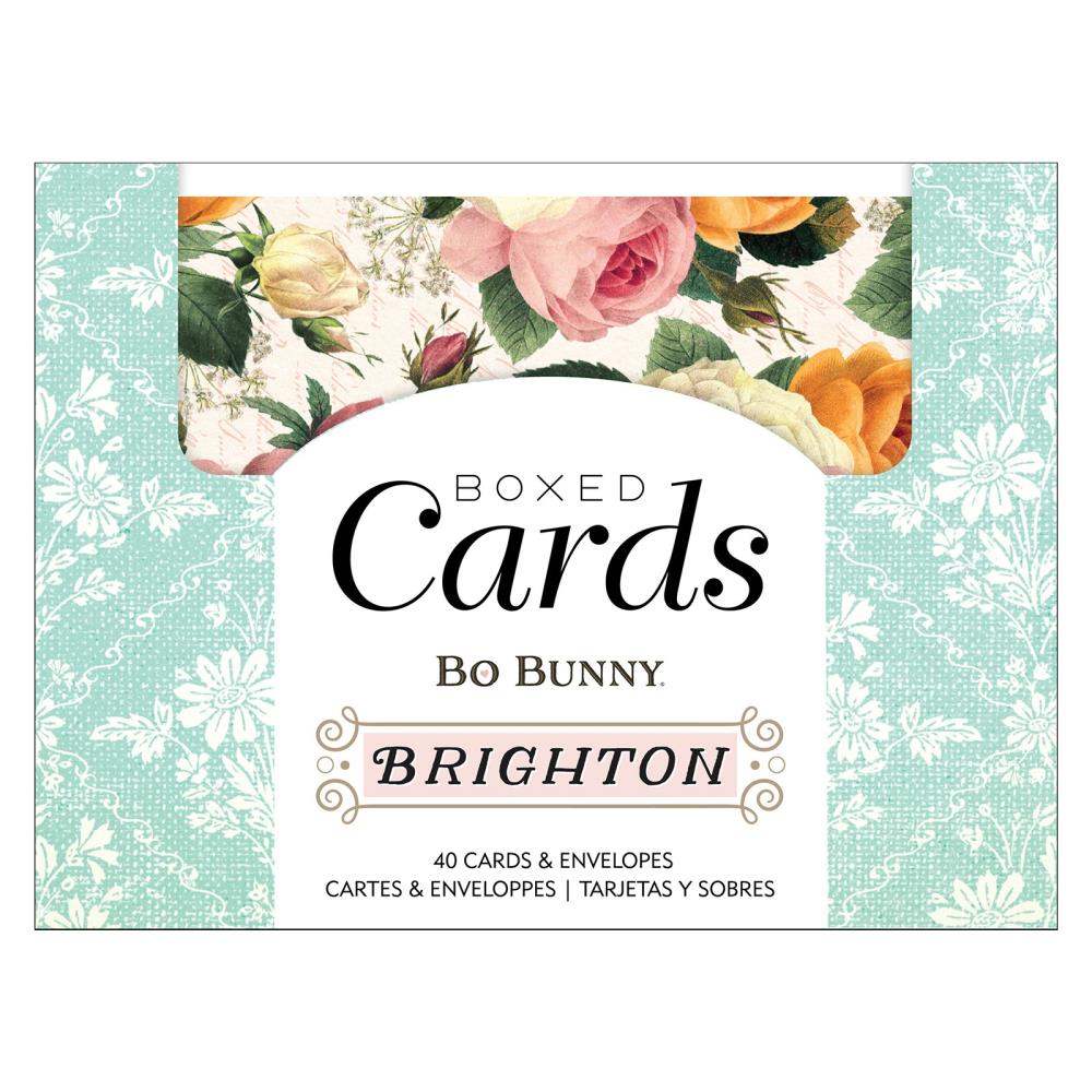 BoBunny Brighton A2 Cards W/Envelopes, 40/Box (34014071)