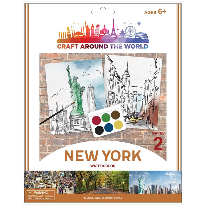 American Crafts Craft Around The World New York City Watercolor: Makes 2 
(34020831)