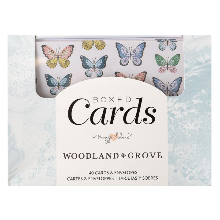 Maggie Holmes Woodland Grove 4.375"X5.75" A2 Cards W/Envelopes, 40/Box (MH021914)