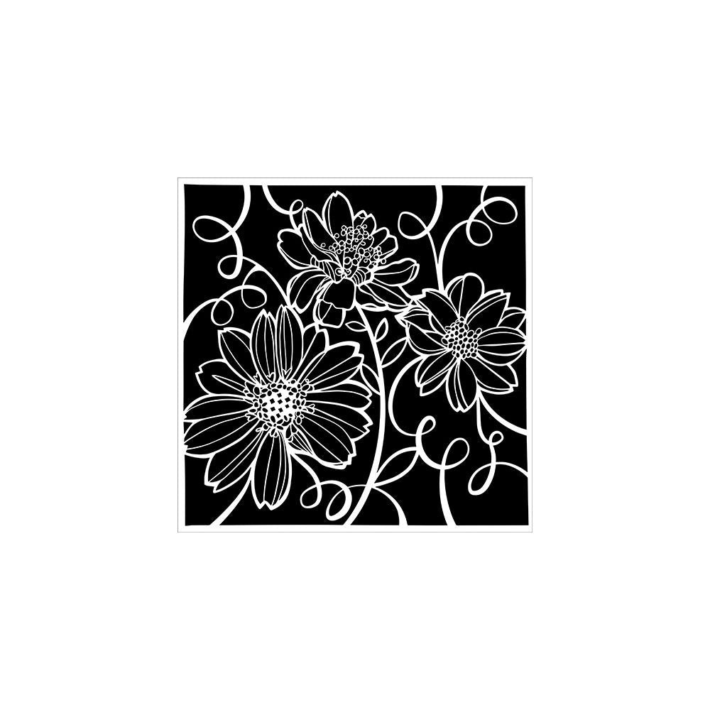 Crafters Workshop 6"X6" Template: Tangled Flora (TCW6X61059)