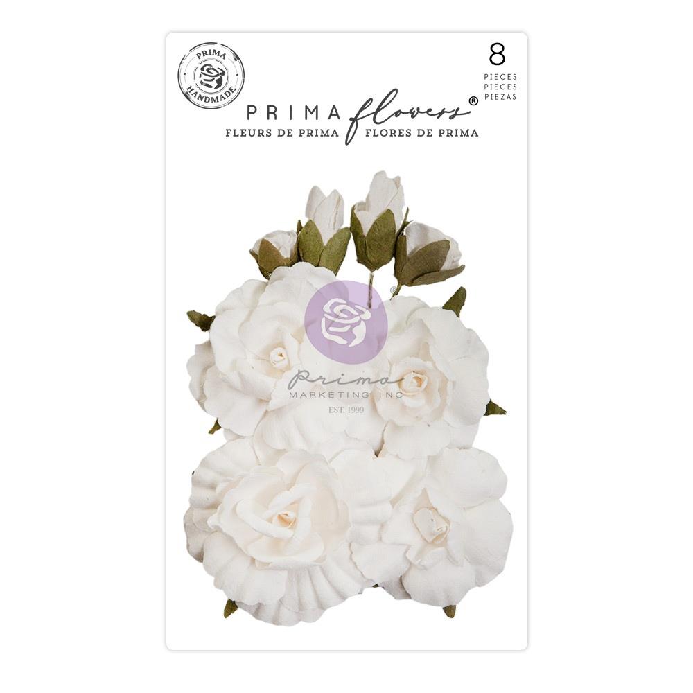Prima Marketing Sharon Ziv Paper Flowers: Lily White (SZ661113)
