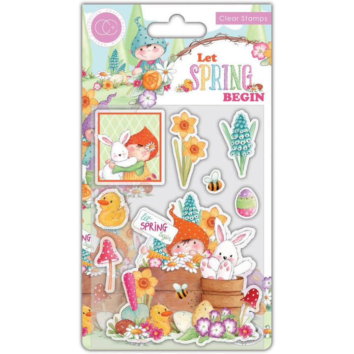 Craft Consortium Let Spring Begin Clear Stamps (CSTMP086)