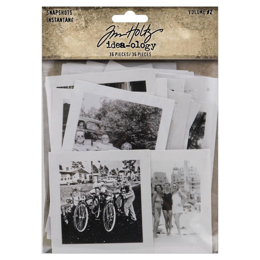 Tim Holtz Idea-Ology Snapshots: Volume #2, 36/Pkg (TH94322)