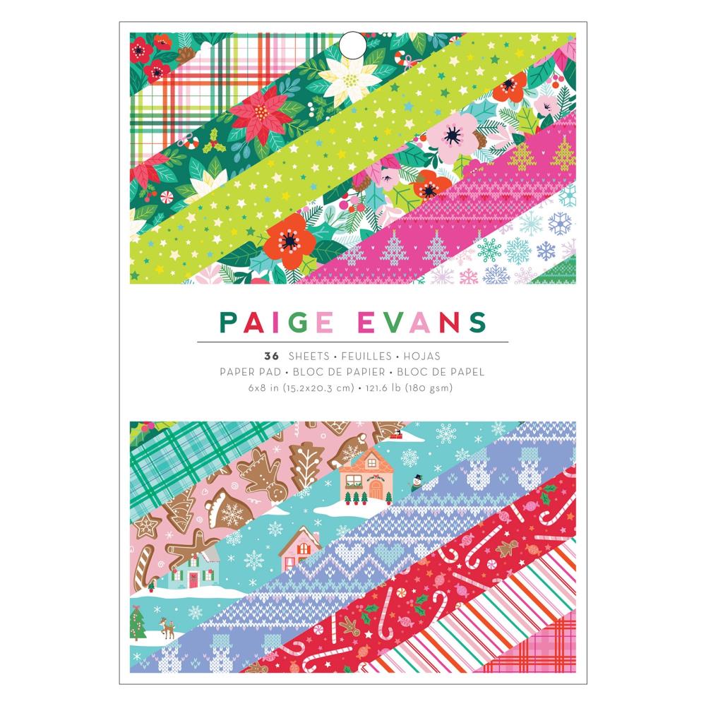 Paige Evans Sugarplum Wishes 6"X8" Single-Sided Paper Pad, 36/Pkg (PE022007)