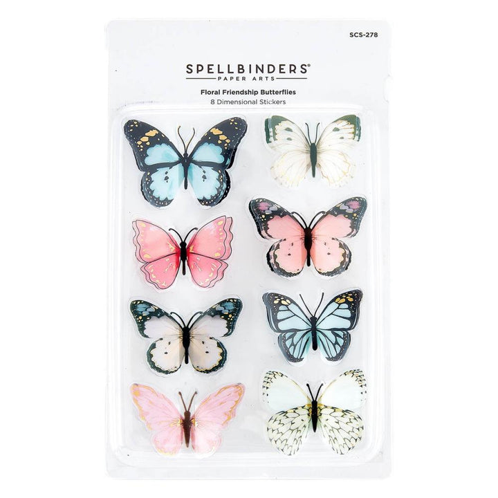 Spellbinders Dimensional Stickers: Butterfly (SCS278)