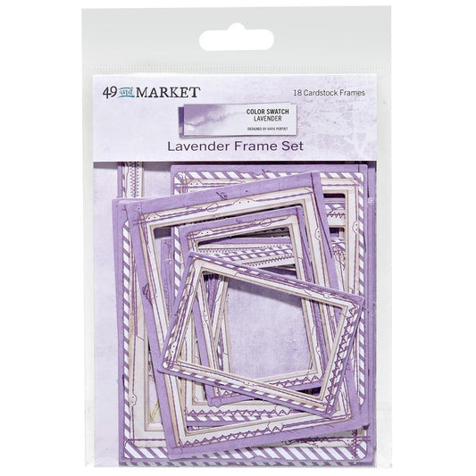 49 and Market Color Swatch: Lavender Frame Set (CSL41466)