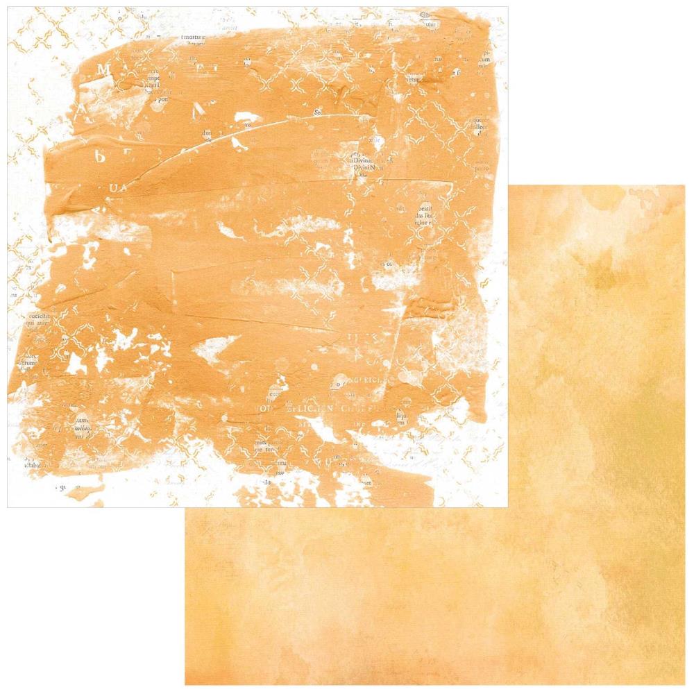 49 and Market Spectrum Gardenia Solid 12"X12" Double-Sided Cardstock: Orange (49SG1223930)