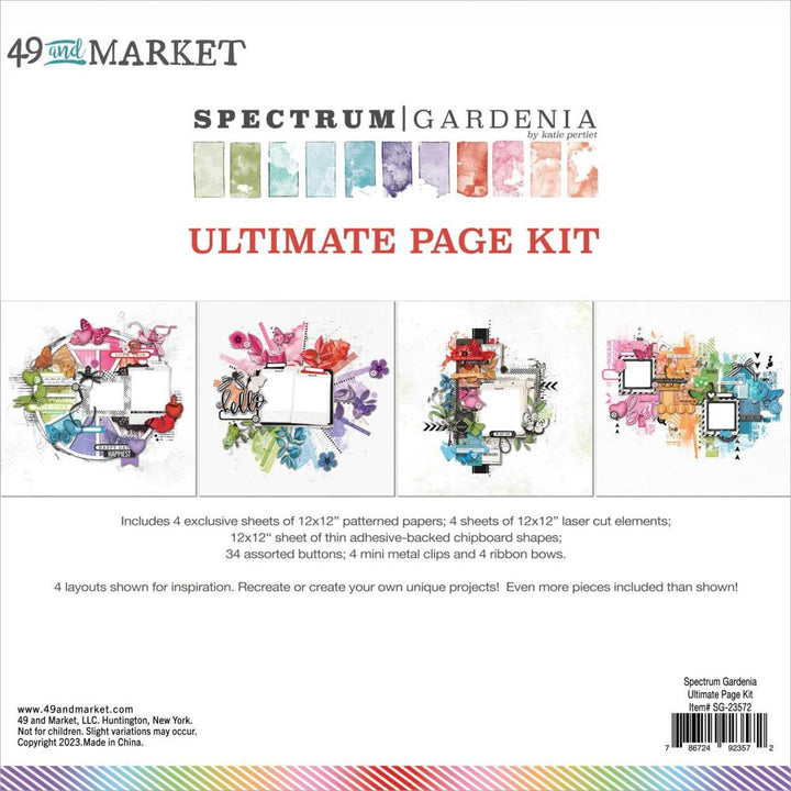 49 and Market Spectrum Gardenia Ultimate Page Kit (SG23572)