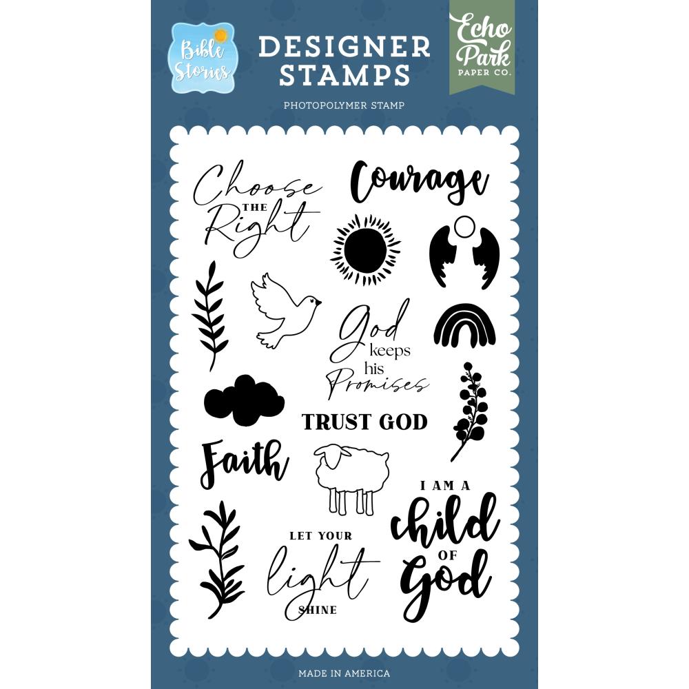Echo Park Bible Stories Stamps: Choose The Right (BS315041)