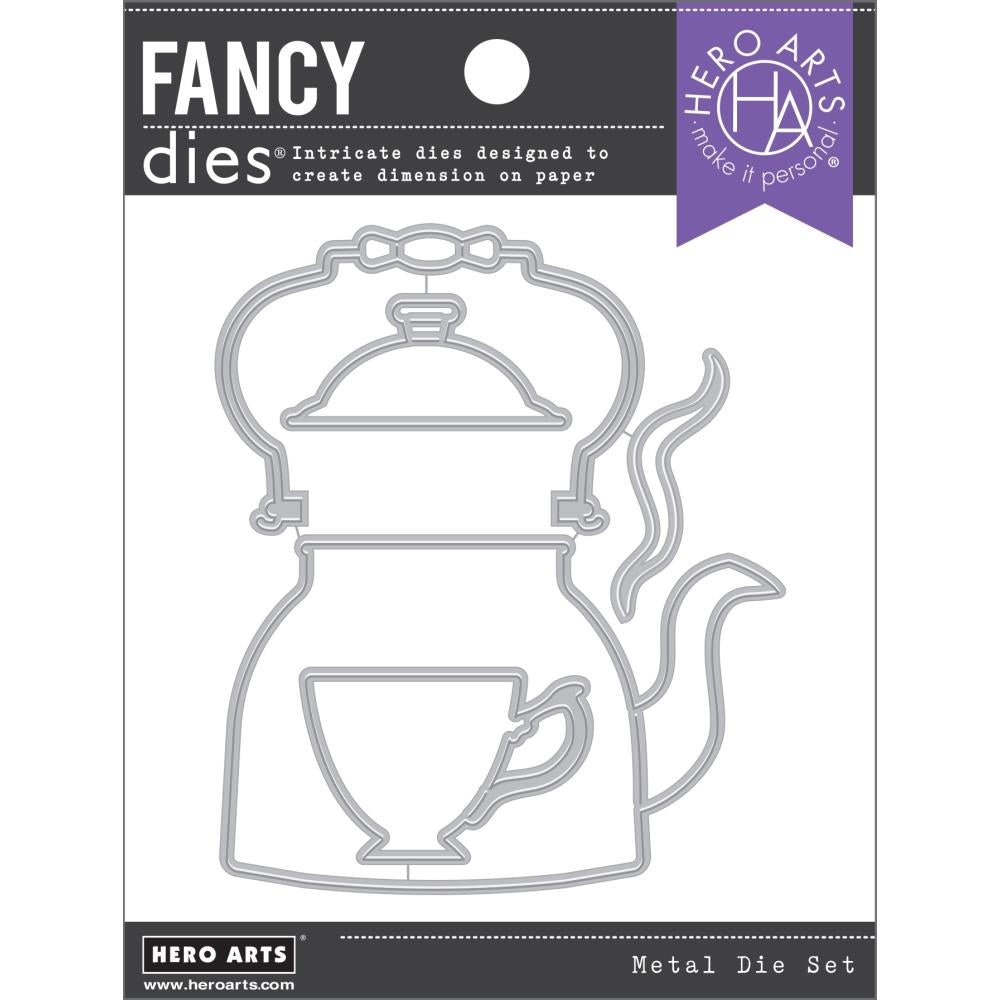 Hero Arts Fancy Die: Tea Kettle (DF122)