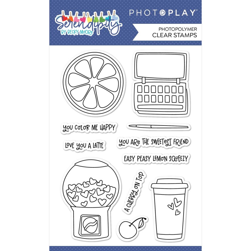 PhotoPlay Serendipity Photopolymer Clear Stamps (PSRN4057)