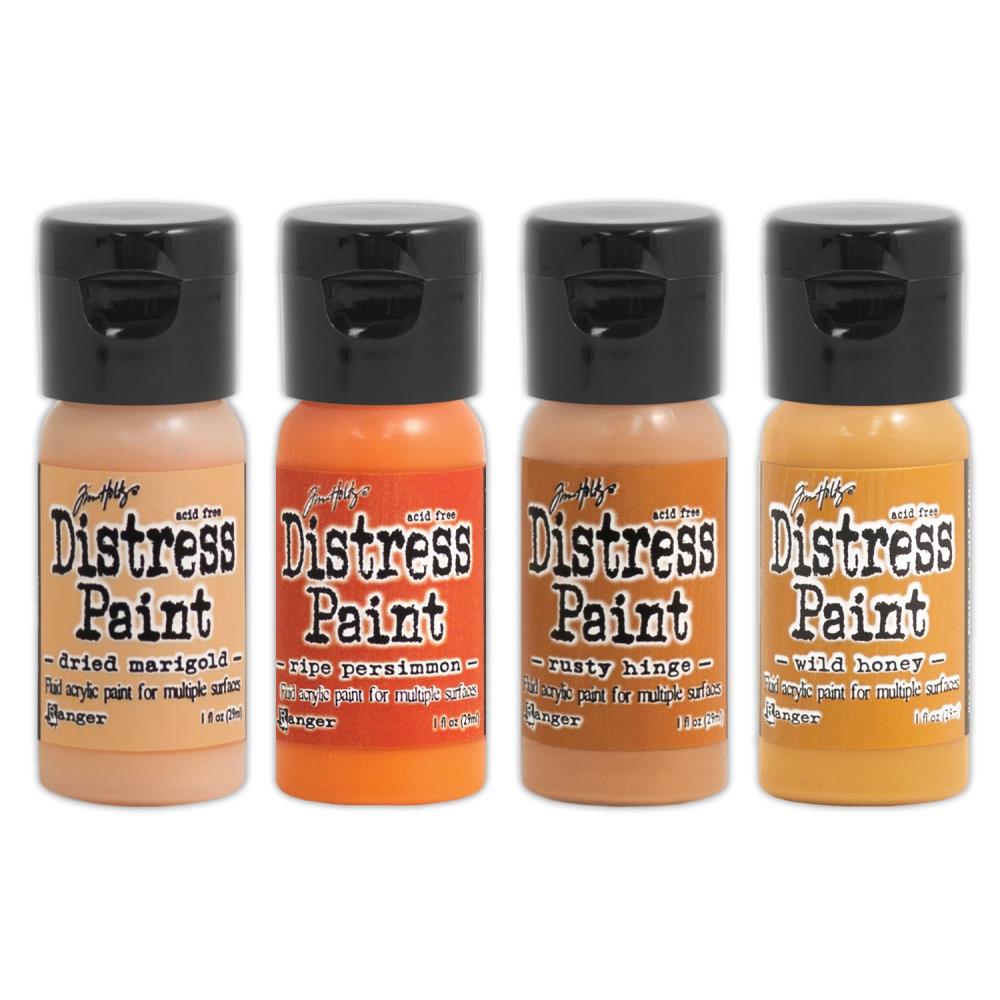 Tim Holtz Distress Paint W/Flip Top - Paint Kit #2 (DFK84280)