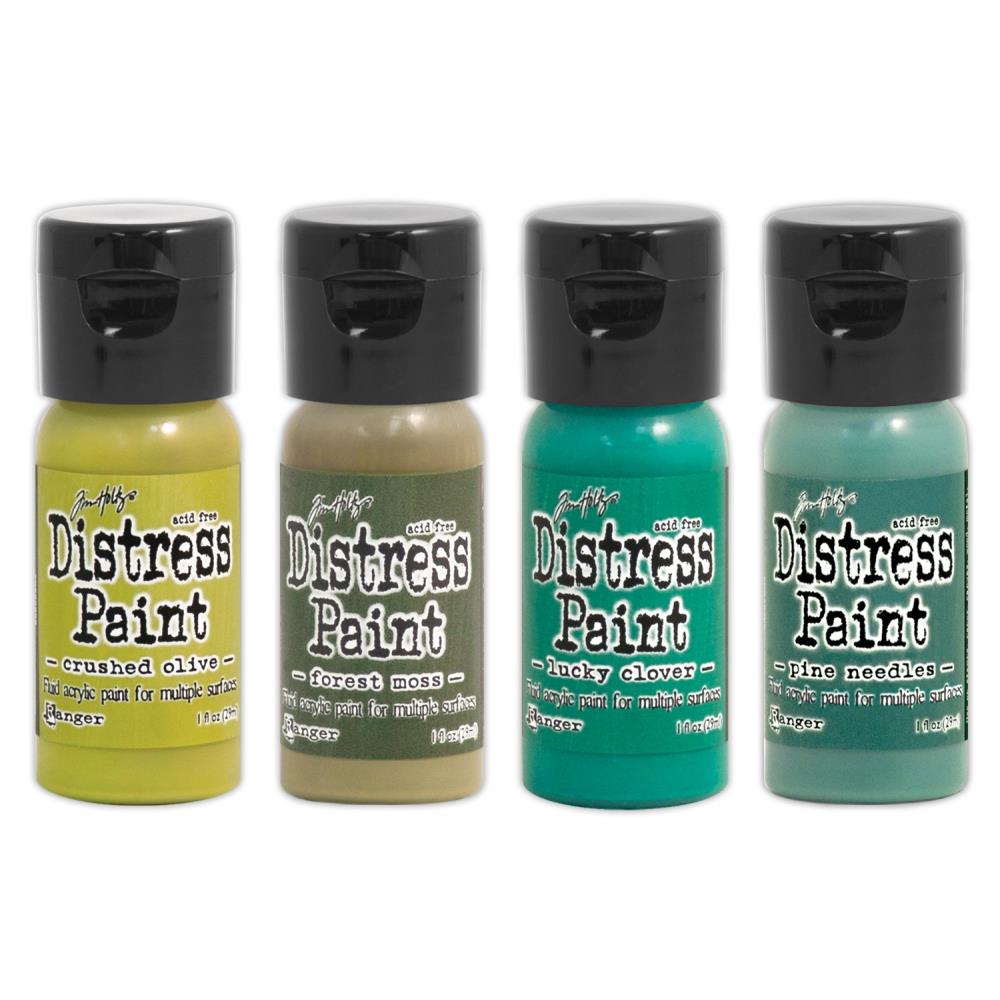 Tim Holtz Distress Paint W/Flip Top - Paint Kit #3 (DFK84297)