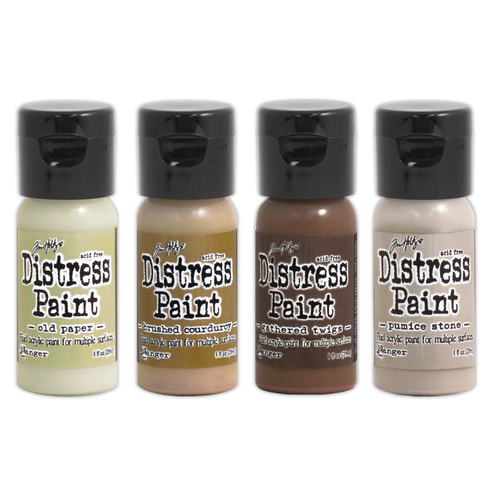 Tim Holtz Distress Paint W/Flip Top - Paint Kit #5 (DFK84310)