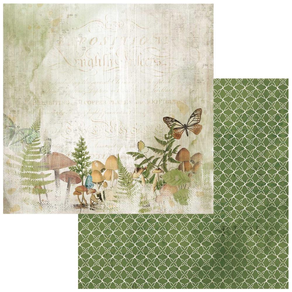 49 and Market Vintage Artistry Nature Study 12"X12" Double-Sided Cardstock: Natural Habitat (49NS1241510)