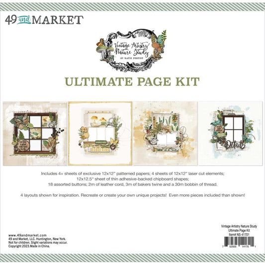 49 and Market Vintage Artistry Nature Study Ultimate Page Kit (NS41701)