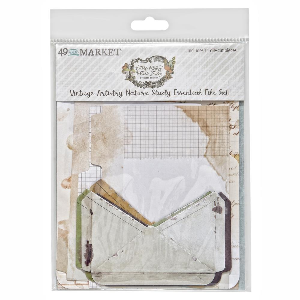 49 and Market Vintage Artistry Nature Study Essential File Set (NS23213)
