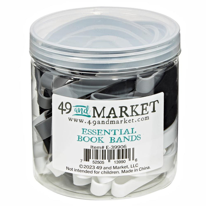 49 and Market Essential Book Bands Neutral: Individual, 24/Pkg (E39906)