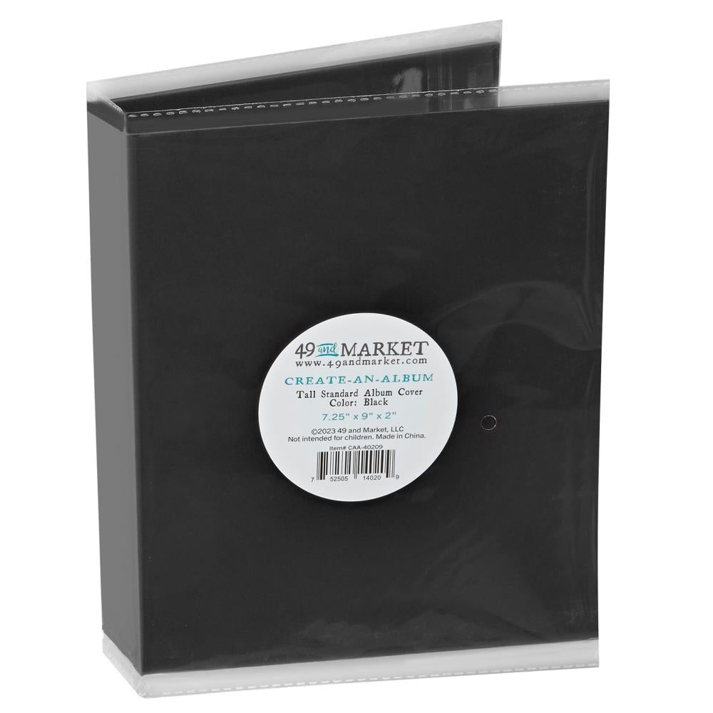 49 and Market Create-An-Album Tall Standard Album Cover: Black (CAA40209)