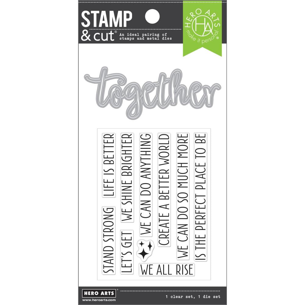 Hero Arts Stamp & Cut: Together (HADC303)