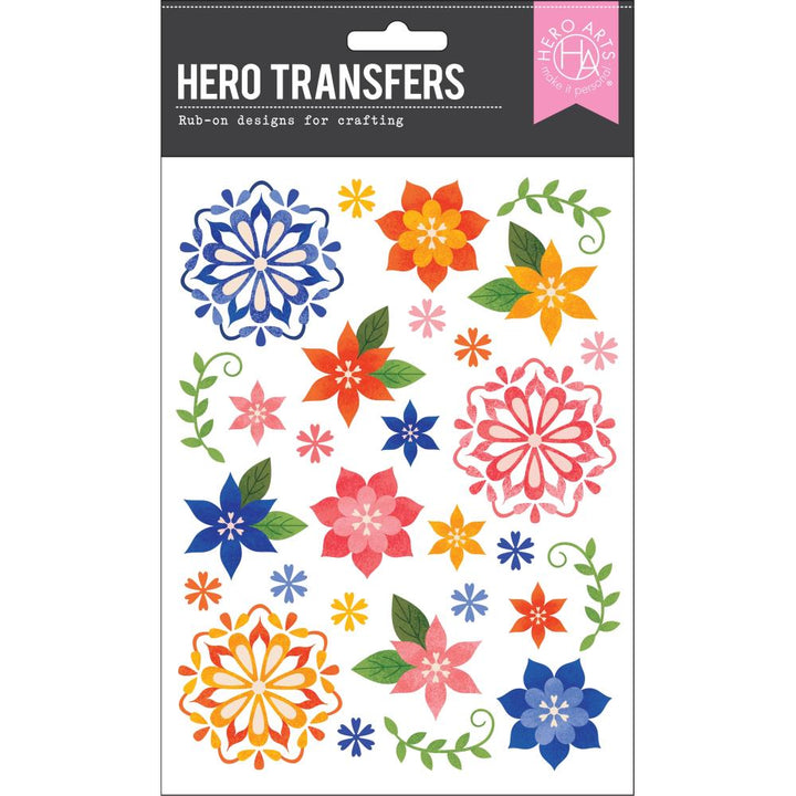 Hero Arts Hero Transfers: Graphic Florals (HART106)