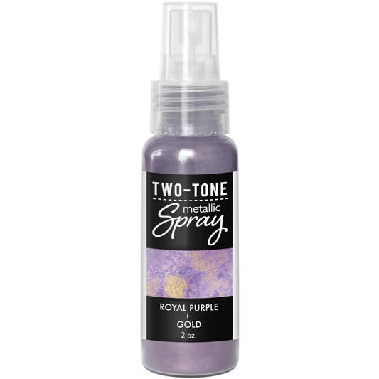 Hero Arts Two-Tone Metallic Spray: Royal Purple + Gold, 2oz (HAWM201)