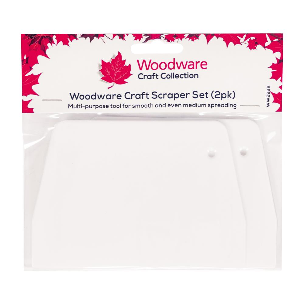 Woodware Craft Scraper Set, 2/Pkg (WW2988)