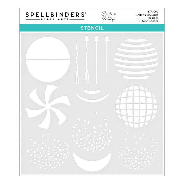 Spellbinders Stencil: Balloon Bouquet (STN 60)