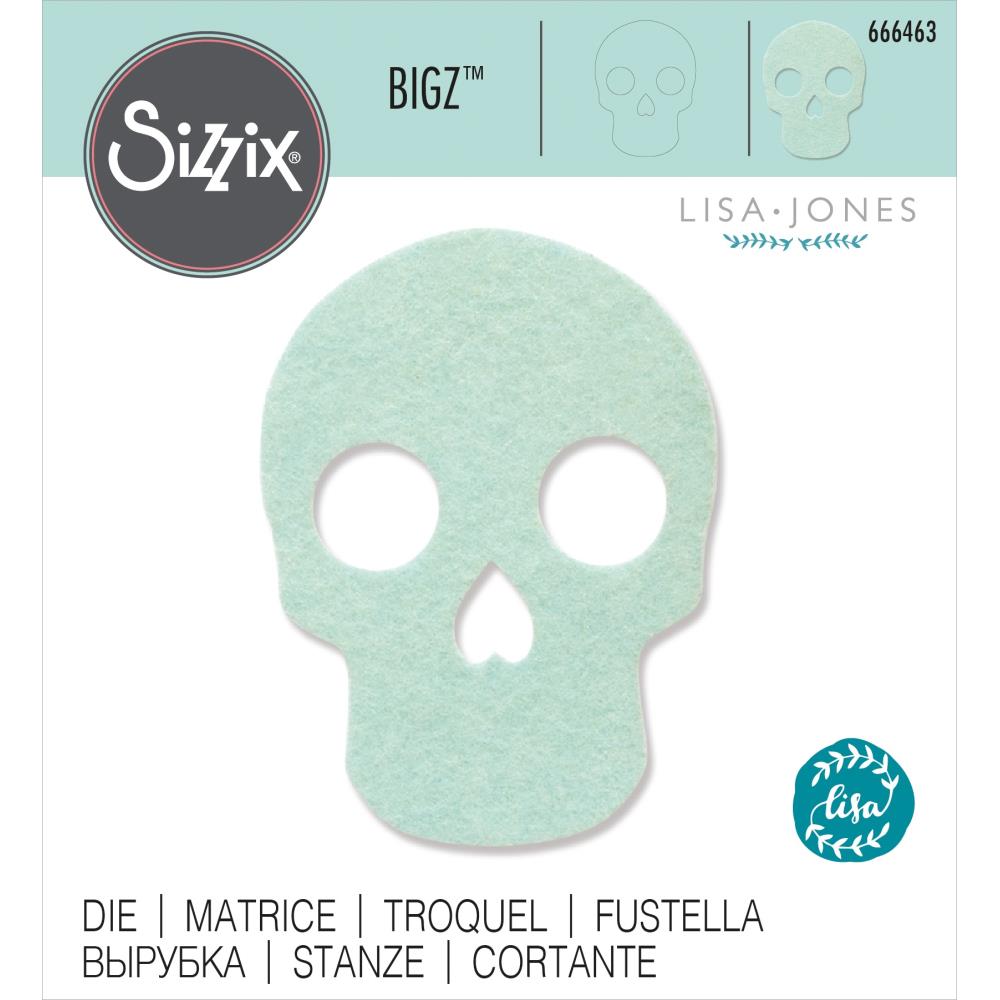 Sizzix Bigz Die: Skull, By Lisa Jones (666463)