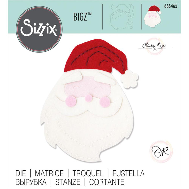 Sizzix Bigz Die: Santa Claus, By Olivia Rose (666465)