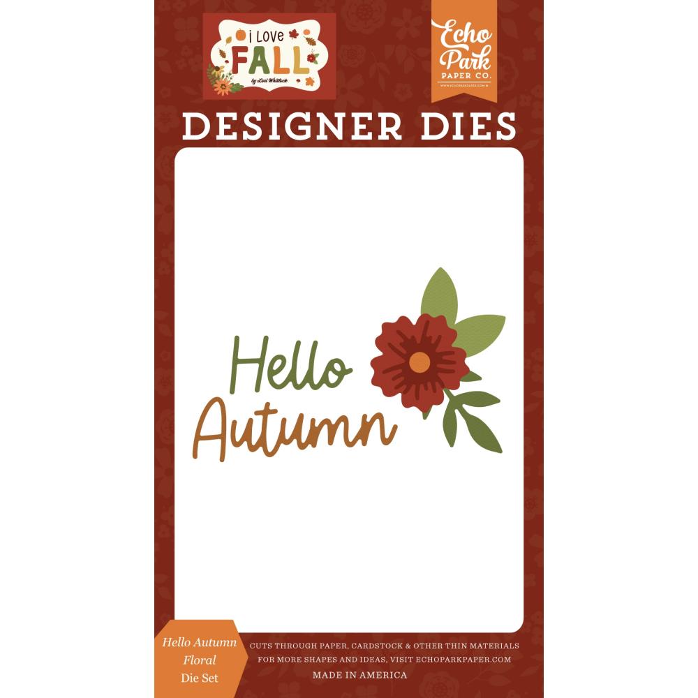 Echo Park I Love Fall Dies: Hello Autumn (FA225041)