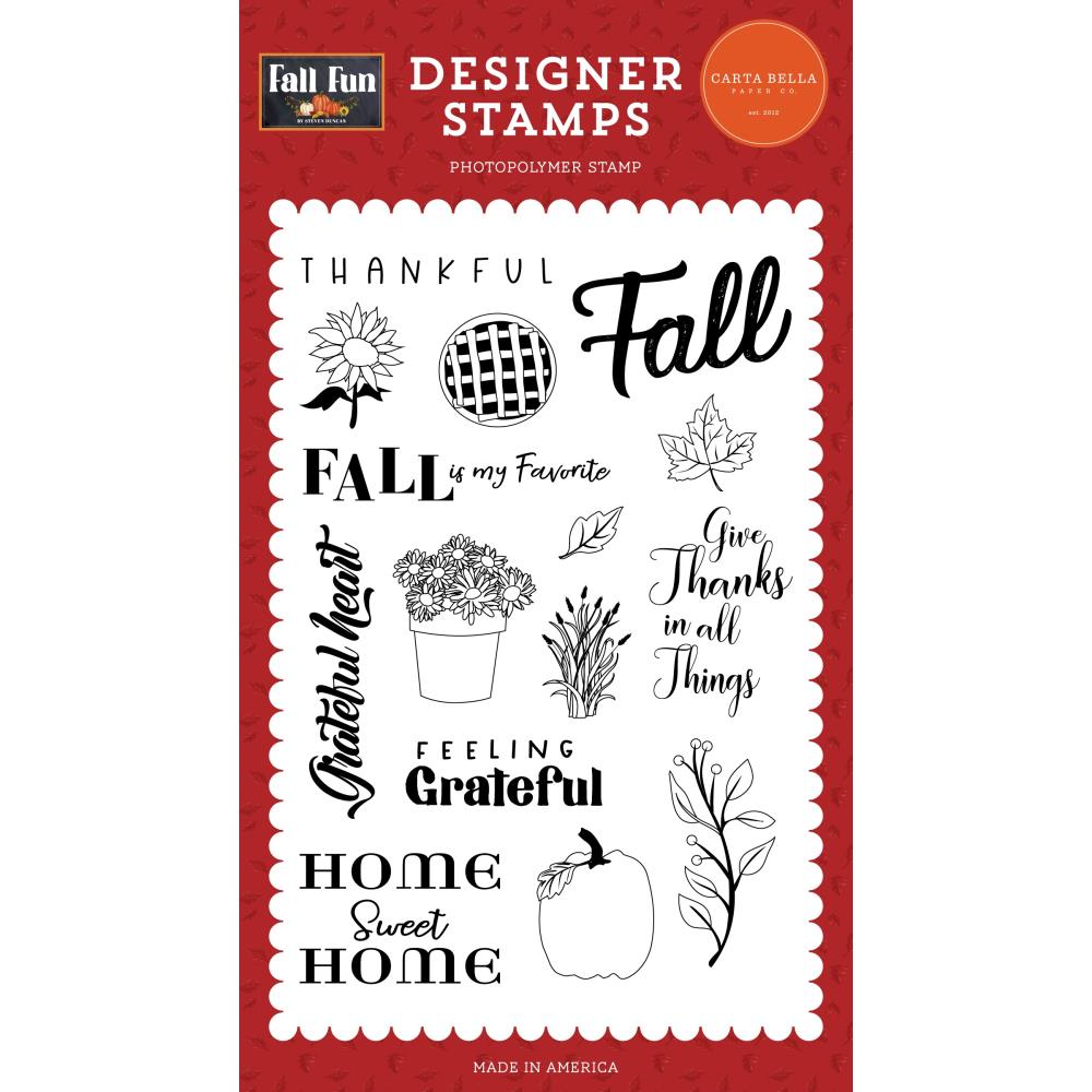 Carta Bella Fall Fun Stamps: Fall Is My Favorite (FF326042)