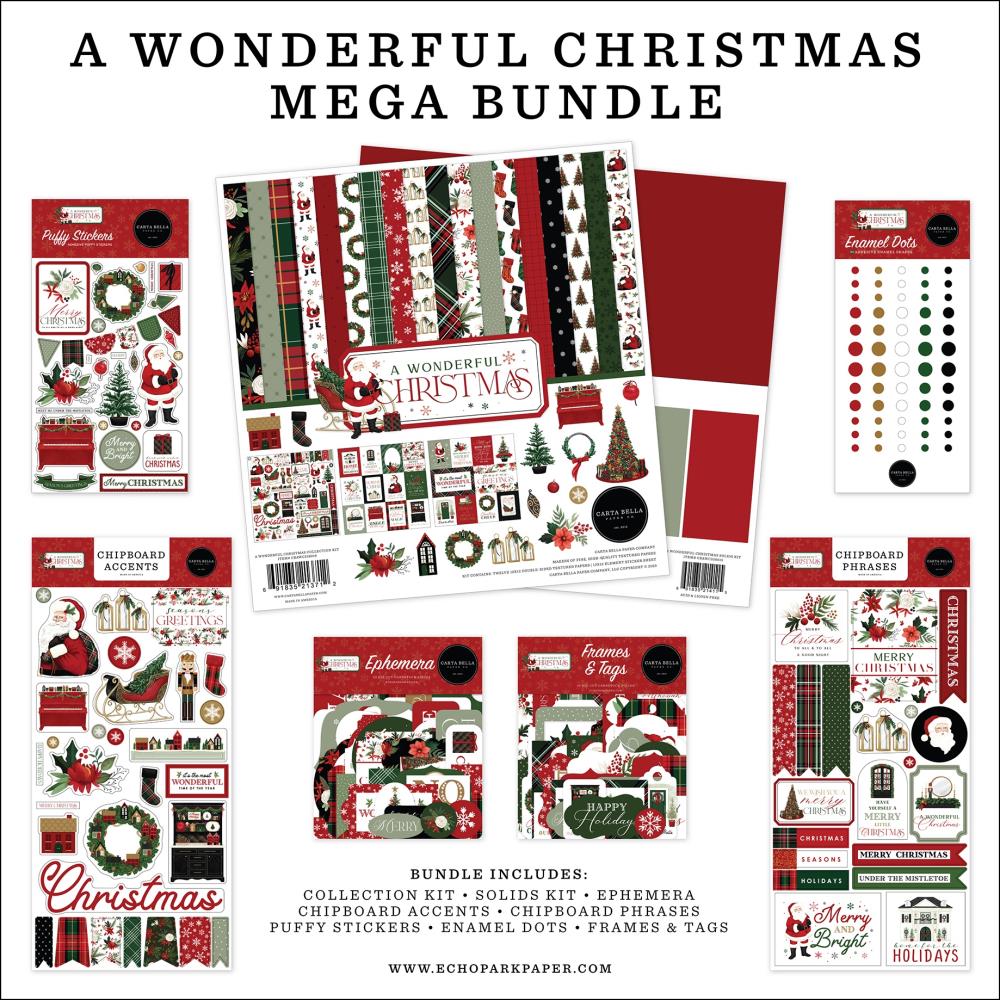 Carta Bella A Wonderful Christmas Mega Bundle (WC328050)