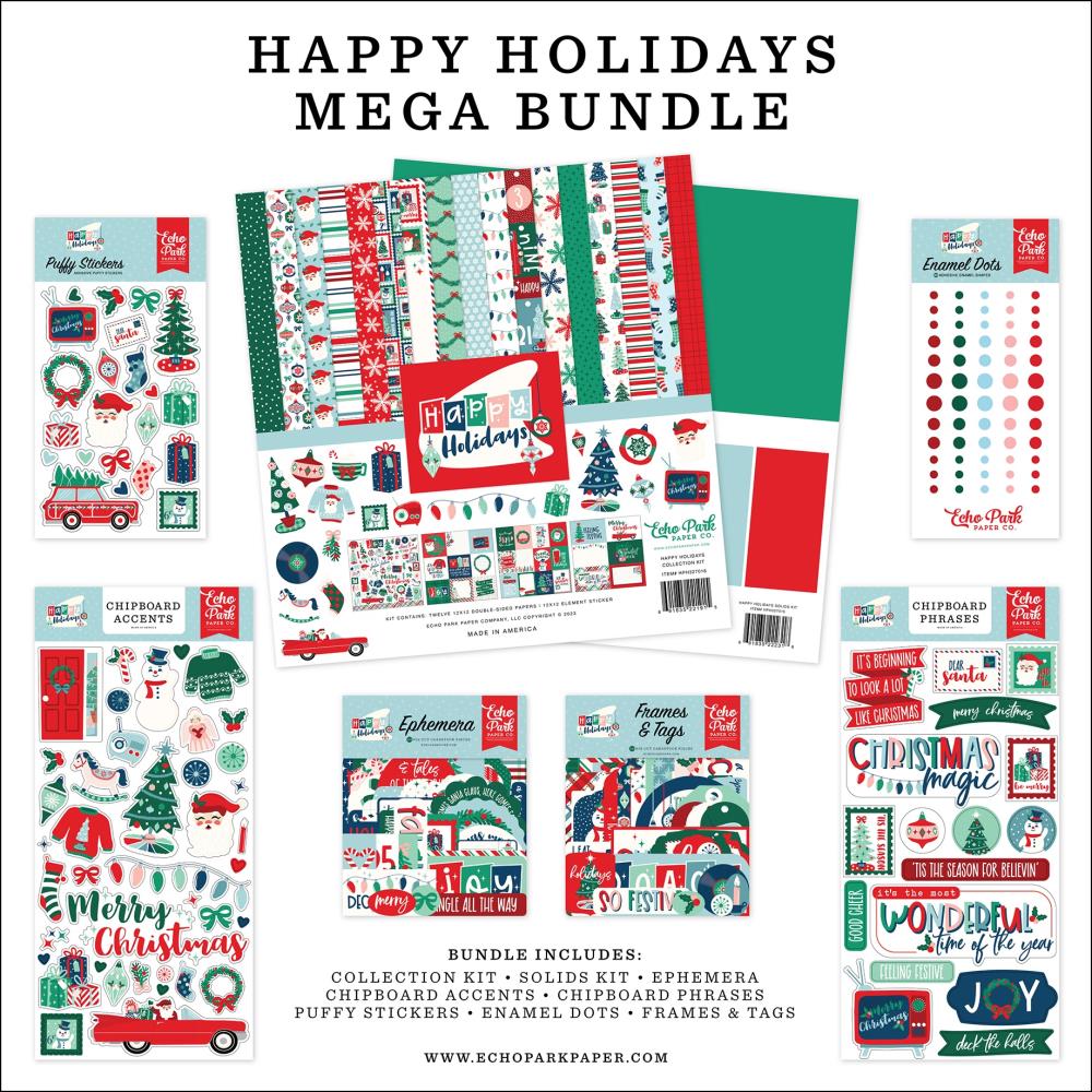 Echo Park Happy Holidays Mega Bundle (PH327050)