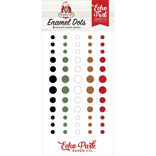 Echo Park Christmas Time Enamel Dots (CT330028)