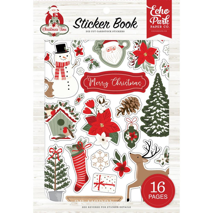 Echo Park Christmas Time Sticker Book (CT330029)