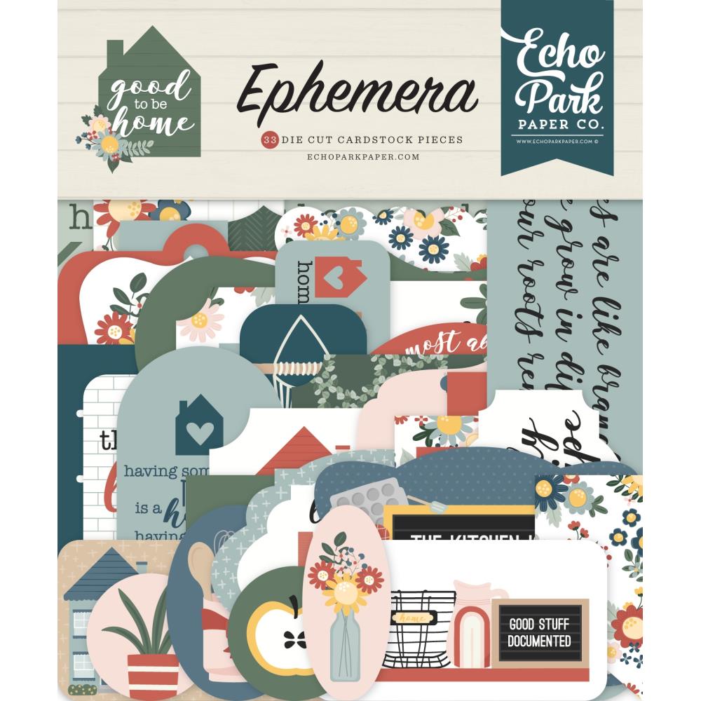 Echo Park Good To Be Home Cardstock Ephemera: Icons (TH336024)
