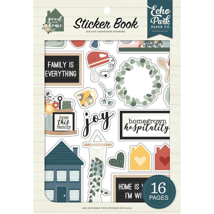 Echo Park Good To Be Home Sticker Book (TH336029)