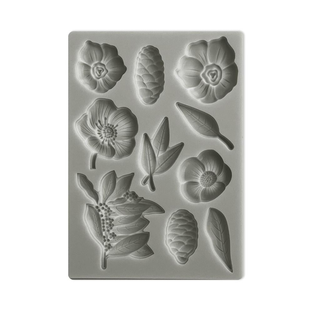 Stamperia A6 Silicone Mould: Pinecones (KACM17)